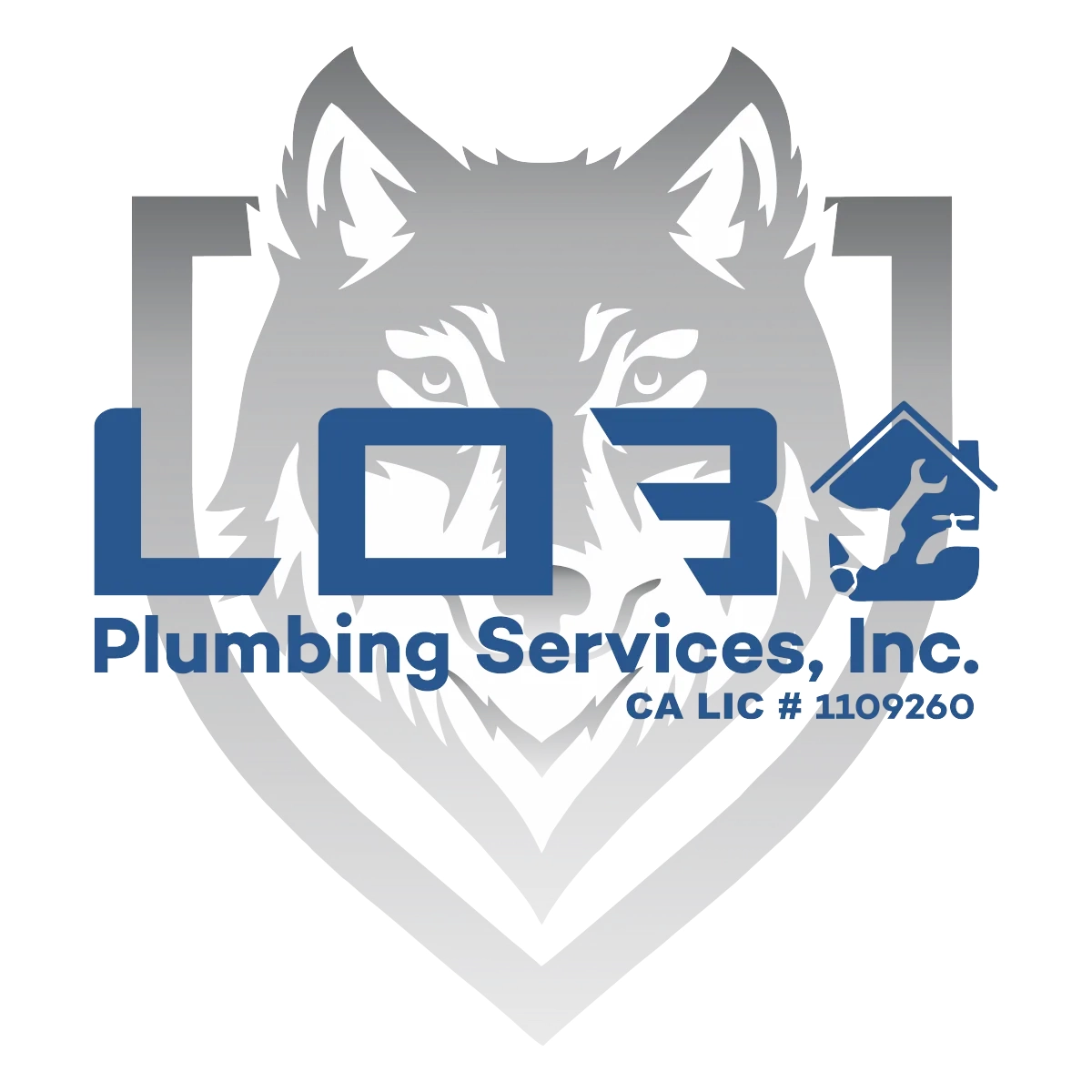 Lobo Plumbing Services INC CA LIC #1109260 logo
