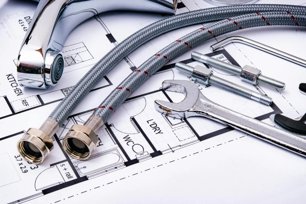 plumbing lines