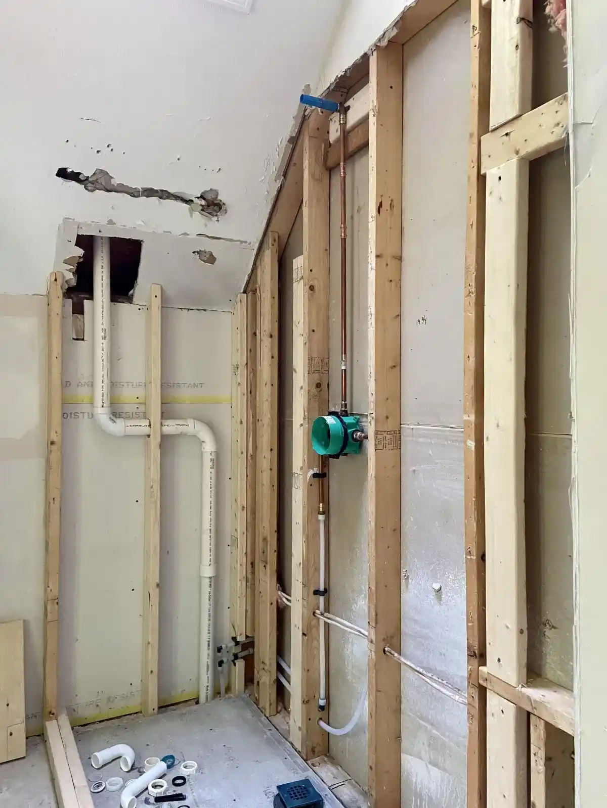 renovation and rehab plumbing