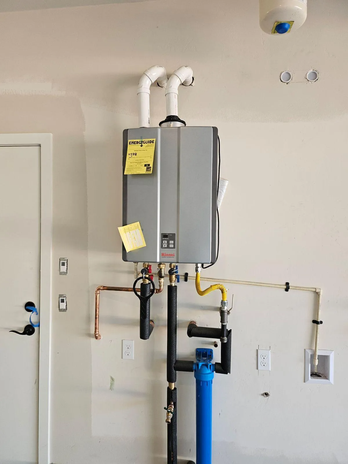 water heater boiler installation